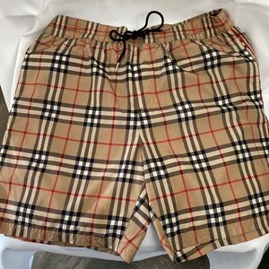 Burberry Men’s Vintage Check Bathing Trunks